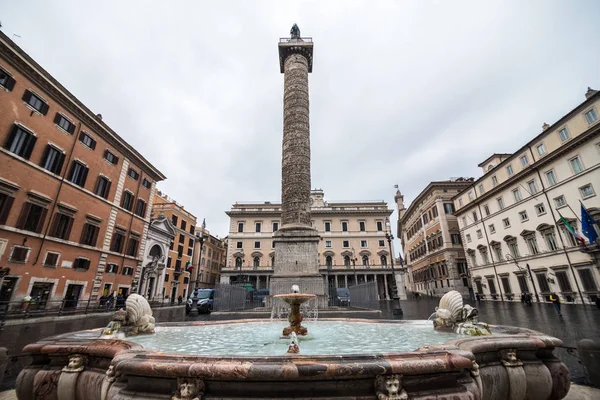 Rome, Italië - November 2018: Geschiedenis centrum straten van Rome — Stockfoto