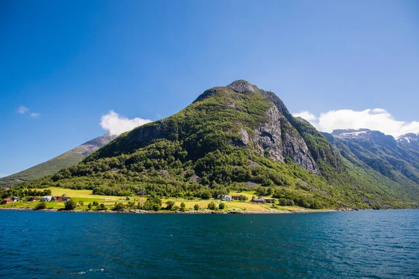 Fjord Norwegen Natur Und Reisehintergrund — Stockfoto