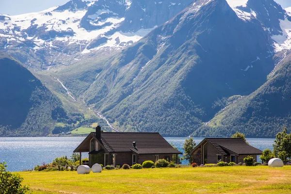Standaldalen Tal Den Sunnmore Alpen More Romsdal Norwegen — Stockfoto