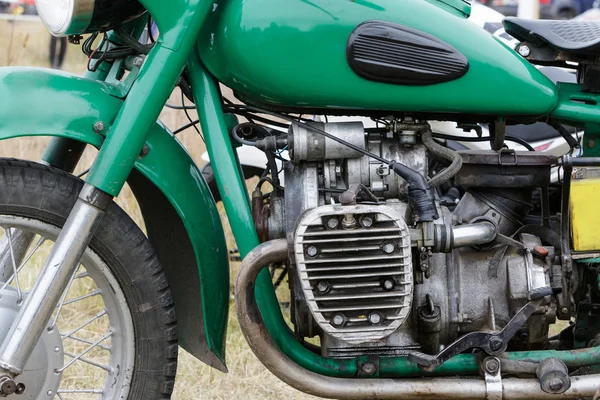 Eski Sovyet retro motosiklet, motor
