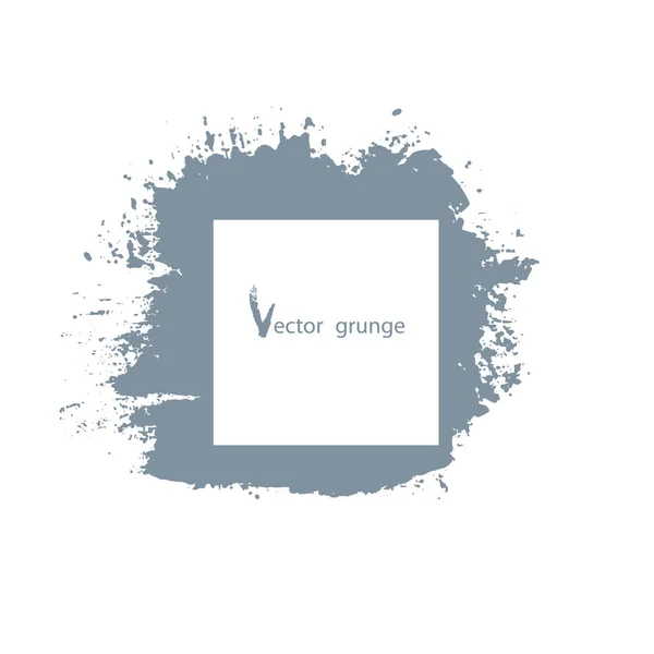 Grunge frame-abstract. Векторный шаблон . — стоковый вектор