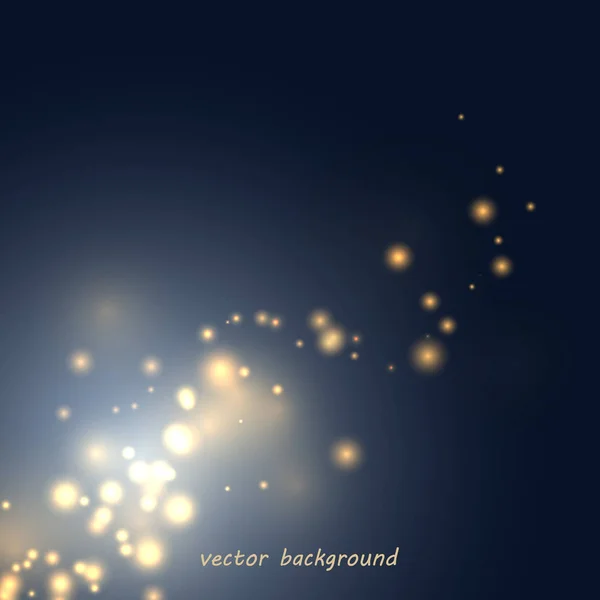 Background with spots of light vector — Stock Vector