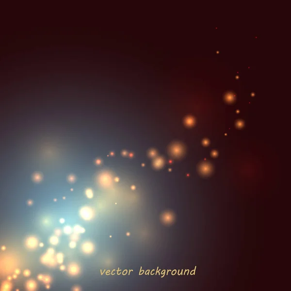 Background with spots of light vector — Stock Vector