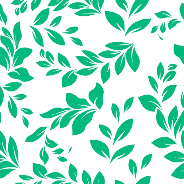 Illustration vectorielle des feuilles de palmier. Modèle sans couture. — Image vectorielle