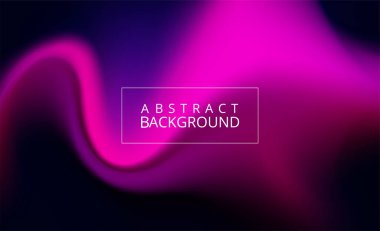 Modern renkli sıvı şekillerin soyut arkaplanı. Pankart, poster veya el ilanı tasarımı için vektör illüstrasyonu