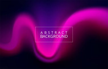 Neon ışık çizgileri arka planı dalgalandırıyor. parlayan soyut desen