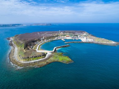 Tongpan Island, Landmark Penghu Adaları, Tayvan ünlü sahne hava atış
