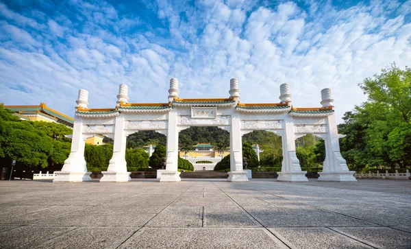 Gong Nemzeti Palota Múzeum Taipei Tajvan — Stock Fotó