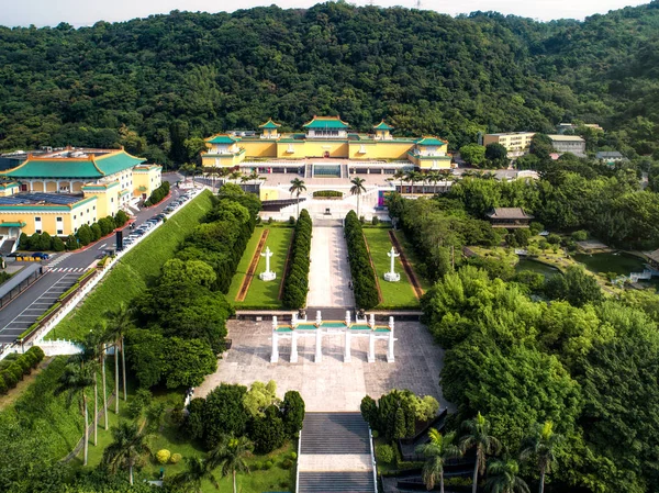 Gong Nemzeti Palota Múzeum Taipei Tajvan — Stock Fotó