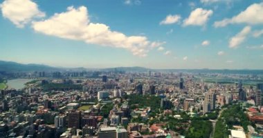 Güzel cityscape Taipei city, Tayvan