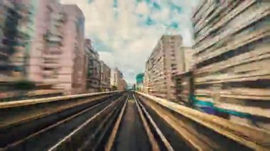 Hyperlapse Taipei Tayvan. 