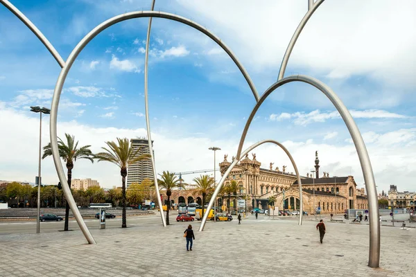 Paisaje Urbano Barcelona España — Foto de Stock