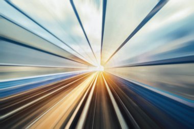 Şafak sökerken şehir manzarasına