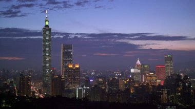 Taipei 101 Taipei havadan görünümü