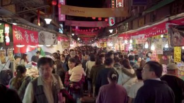 Eski Dihua jie alışveriş sokak ay yeni yıl yapıyor