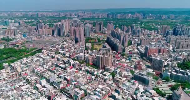 Foto Udara Taman Sains Hsinchu Taiwan — Stok Video