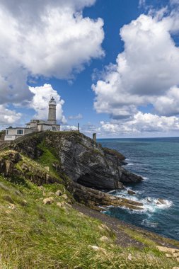 Santander Cabo Mayor deniz feneri, Cantabria, İspanya