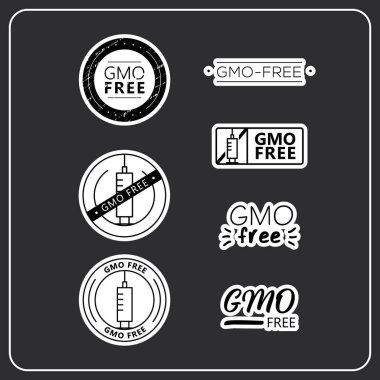 GMO ücretsiz çıkartmaları