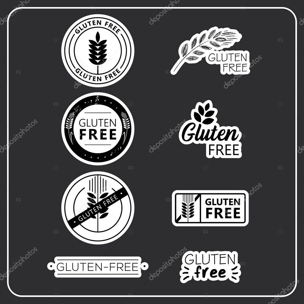 Gluten free stickers
