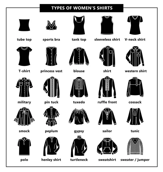 Camiseta tipos sales
