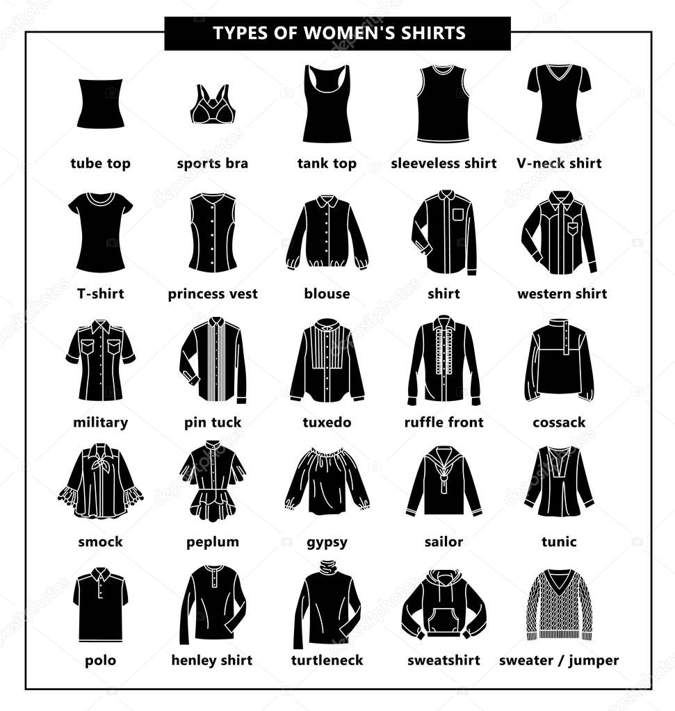 Tipos De Camisas De Mujer Vector De Stock Por Lazuin gmail 229915830 jadi-inget-gua-pake-yg-mandarin-di-katain-kaya-mau-sholat-gaya-model