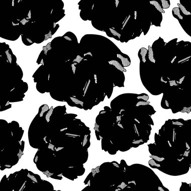 çiçek desenli peonies ile