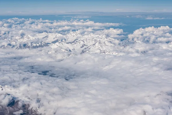 Luftaufnahme Des Berges Der Schweiz Von Oben Gesehen — Stockfoto