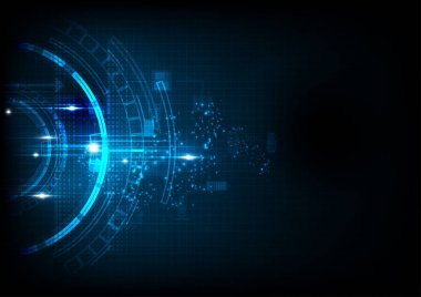 Derin Mavi Işık Fütüristik Teknolojisi