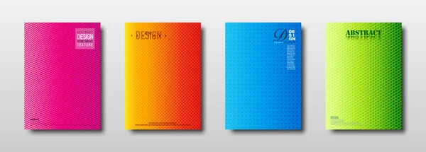 Future Template Design Optical Illusion Texture Colorful Gradient Background Minimal — Stock Vector