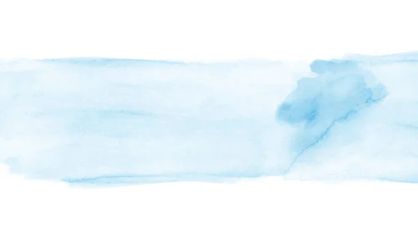 Αφηρημένη Ανοιχτό Μπλε Ακουαρέλα Ζωγραφισμένα Στο Χέρι Για Φόντο Καλλιτεχνικό — Διανυσματικό Αρχείο