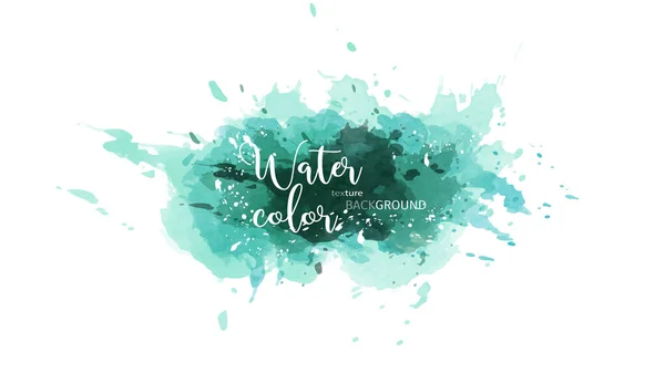 Abstract Surface Watercolor Grunge Background Stain Artistic Vector Used Being — Stock Vector