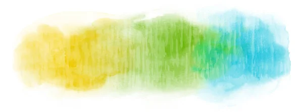Абстрактный Дизайн Брызгами Раскрашенными Вручную Акварелью Белом Фоне Художественный Вектор — стоковый вектор