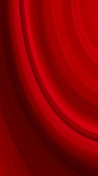 Moderna Curva Onda Roja Abstracta Fondo Vertical Creativo Con Pincel — Vector de stock