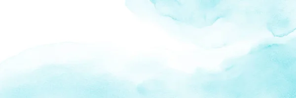Абстрактная Голубая Акварель Фоне Пятно Художественный Вектор Используемый Качестве Элемента — стоковый вектор