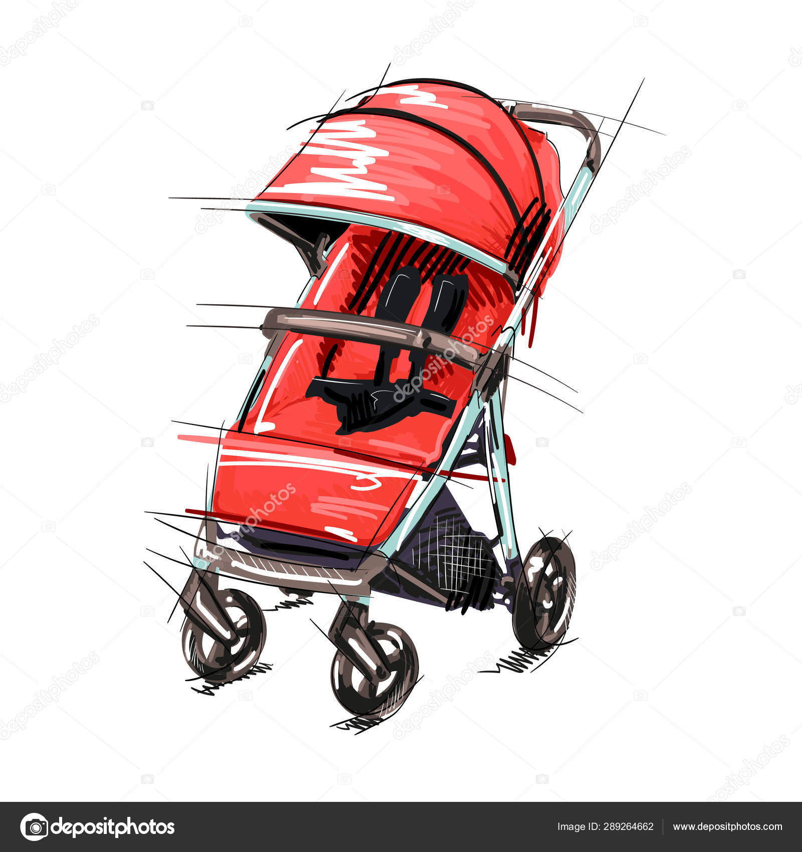 girls pushchair