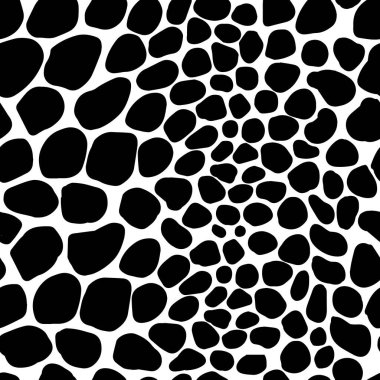 Zürafa dokusu kusursuz vektör çizimi hayvan derisi