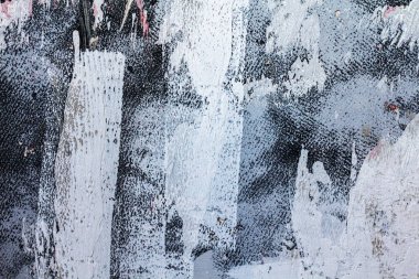 Kontrast kabartma yüzey. Türdeş olmayan çizim dokular.