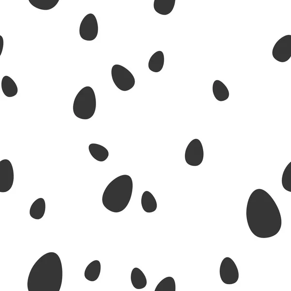 Vector seamless pattern with oval or egg shape. Good for wrapping paper texture, posters, Easter greeting cards, fashion design print texture. — Stock Photo, Image