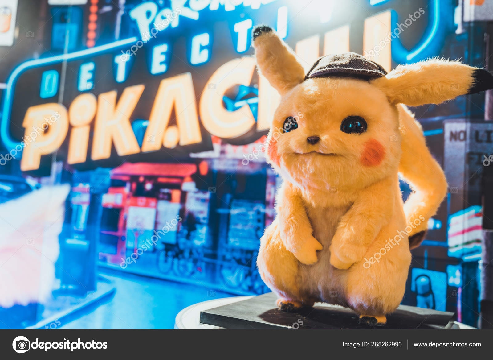 Bangkok Tailandia Mayo 2019 Pantalla Muñecas Pikachu Por