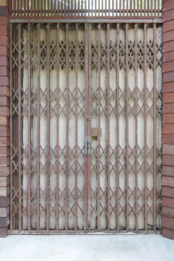 Antik katlanır kapı arka planı