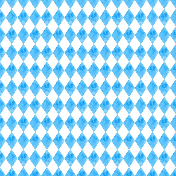 Oktoberfest suluboya geçmişi. Kusursuz Bavyera beyazı mavi desenli. Ekim şenliği suluboya akvaryum arka planı. Geleneksel Alman Halk Festivali Geçmişi.