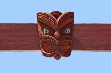 Waitangi Bölge Parkı Giriş Kapısı Detayı, Nz