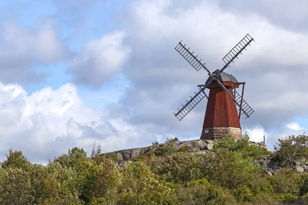 Traditional windmill, Sweden — Stock Photo, Image