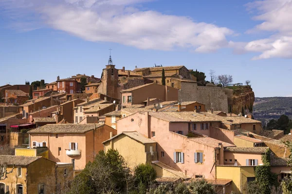 Roussillon, a french village in the Provence. Famous for the och
