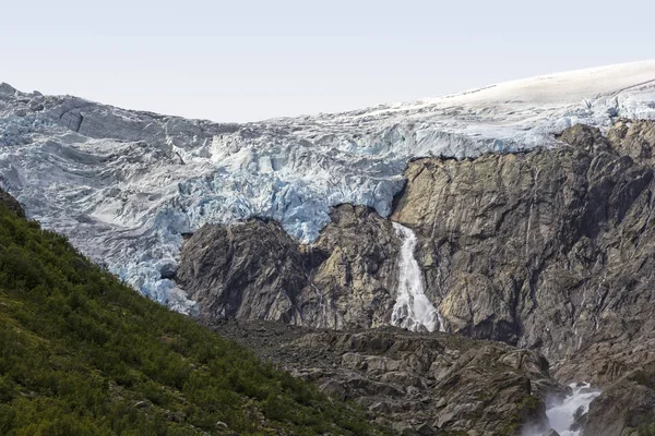 Vista al glaciar Folgefonna, Noruega —  Fotos de Stock