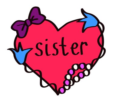 Beyaz arka planda çiçeklerle dolu bir kalp. Vektör çizimi.