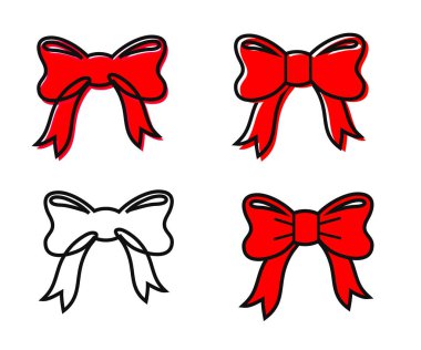 Beyaz arka planda kırmızı pruva. Robot resim. Vektör illüstrasyonu.