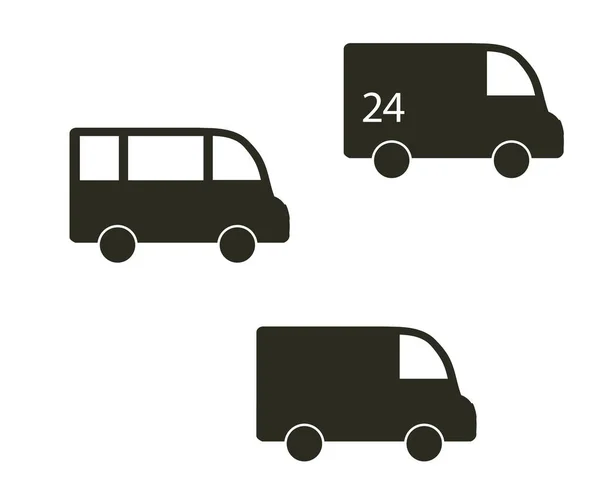 Transportation Delivery Symbol Vector Illustration — Stock Vector