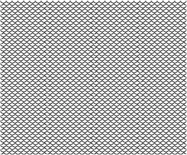 Покрівельна Плитка Білому Тлі Текстура Векторні Ілюстрації — стоковий вектор