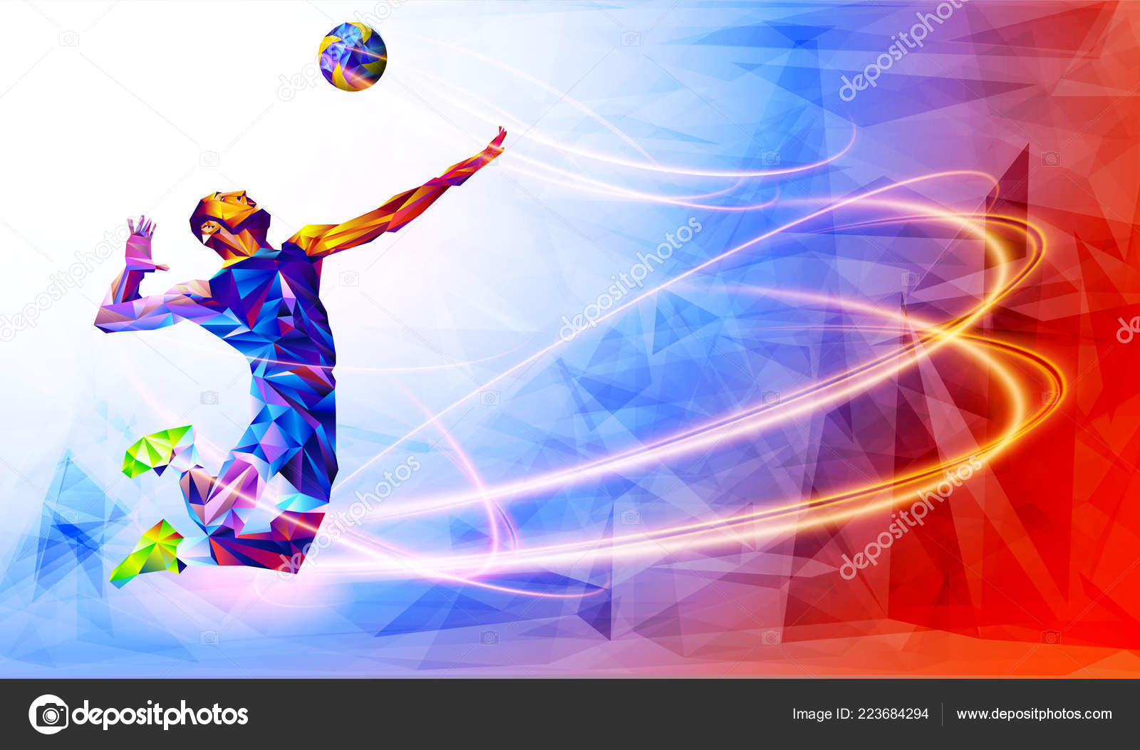 Volleyball Art Wallpaper